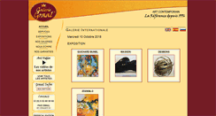 Desktop Screenshot of galeriegraal.com